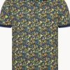 A Fish Named Fred Monkey Polo Navy Blue