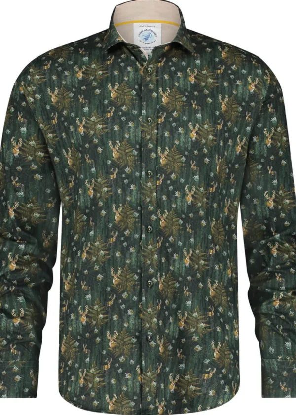 A Fish Named Fred Wild Life Shirt Green