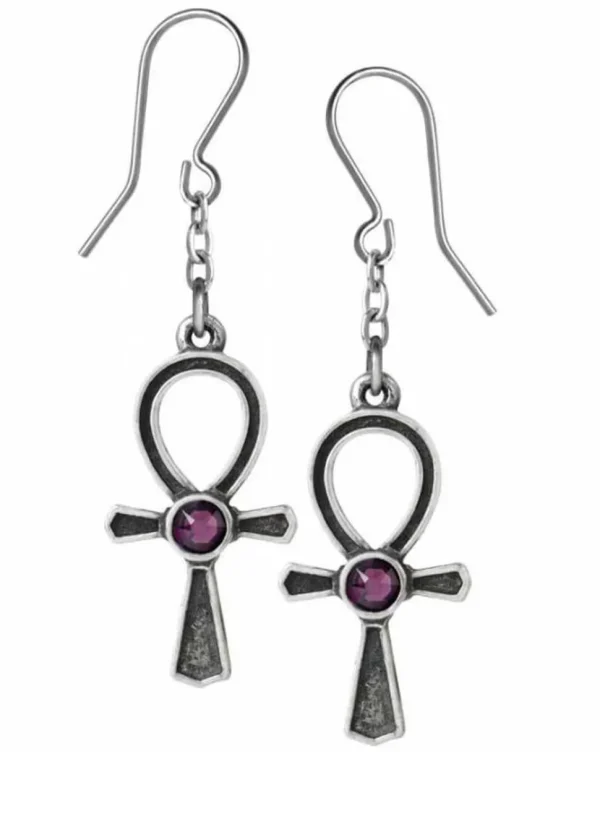 Alchemy Ankh of Osiris Earrings