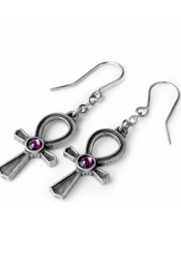 Alchemy Ankh of Osiris Earrings