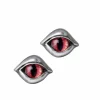Alchemy Demoneye Stud Earrings Red