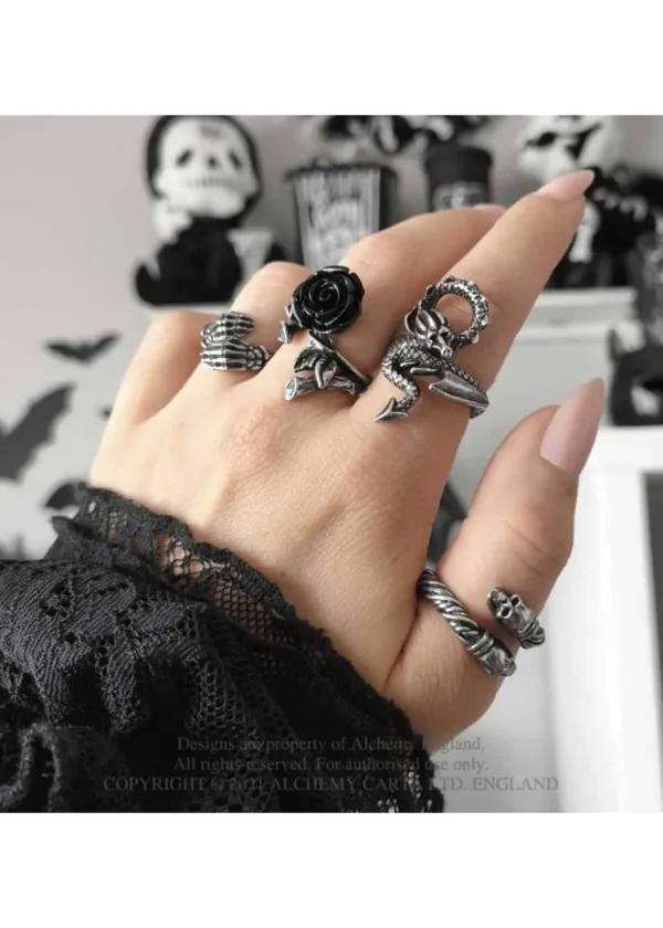 Alchemy Last Embrace Ring Silver