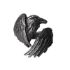 Alchemy Made of the Night Raven Ring Black