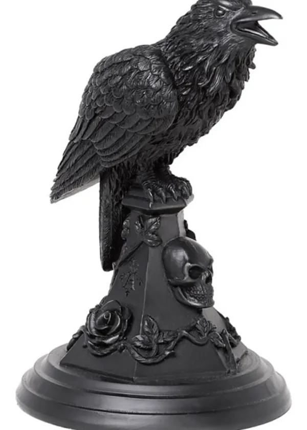 Alchemy Poe's Raven Candle Holder