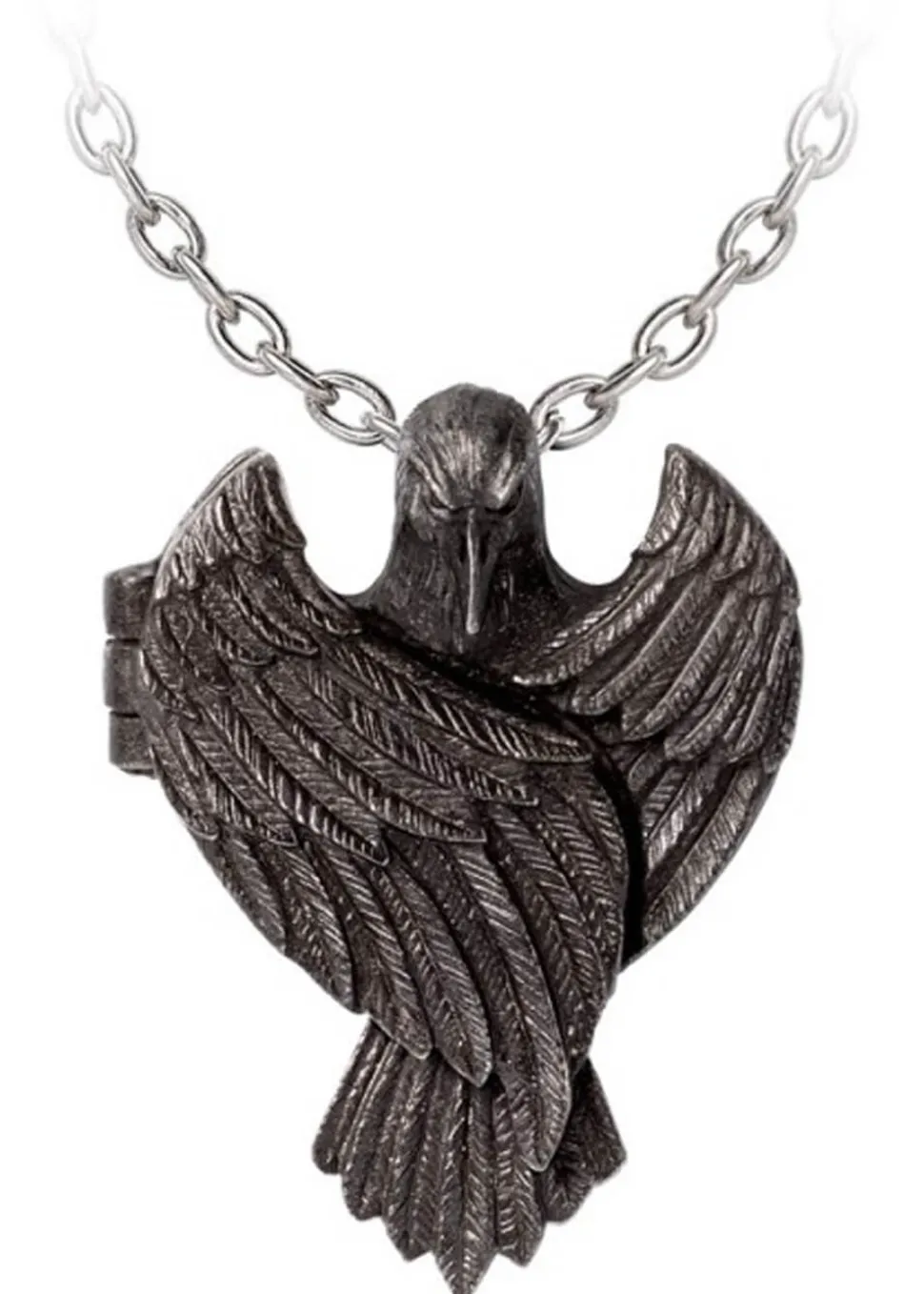alchemy_the_augurium_rave_0.webp Alchemy The Augurium Raven Locket Ketting Zwart