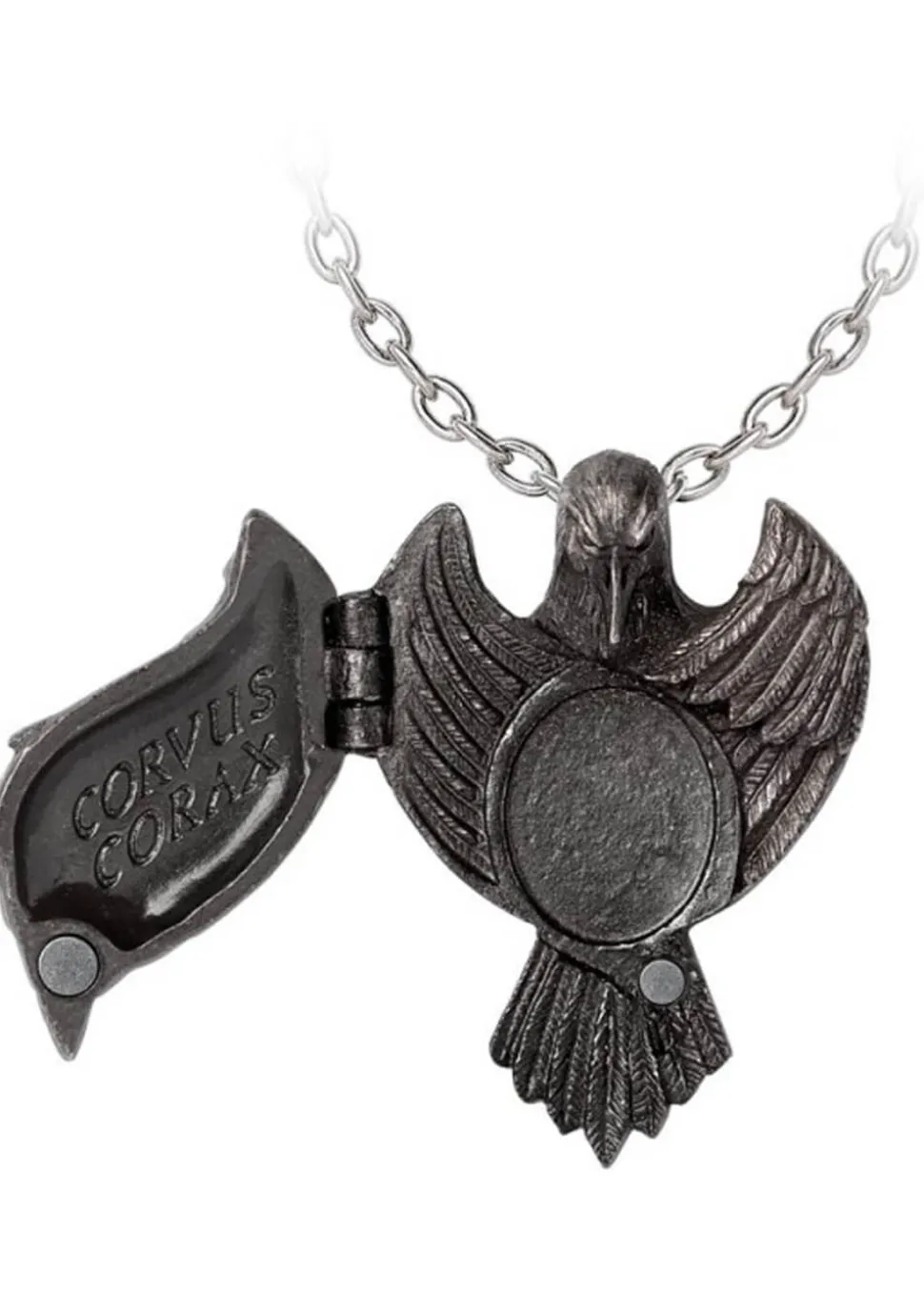 alchemy_the_augurium_rave_1.webp Alchemy The Augurium Raven Locket Ketting Zwart