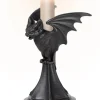 Alchemy Vespertilio Bat Candle Holder Black