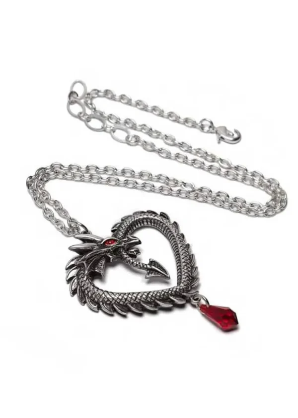 Alchemy Vouivre Dragon Necklace
