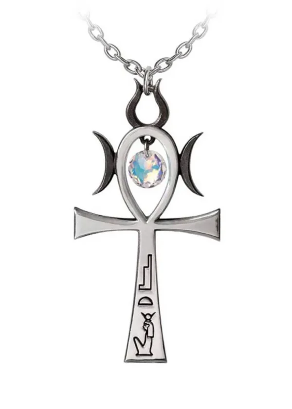 Alchemy Witch Ankh Of Menouthis Necklace