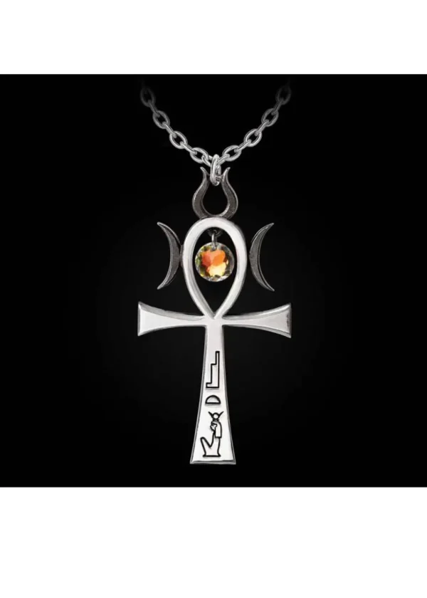 Alchemy Witch Ankh Of Menouthis Necklace
