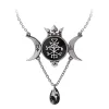 Alchemy Wycca Queen Moon Necklace
