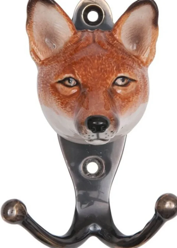 And Mary Fox Head Hook Brown
