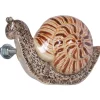 And Mary Natural Snail Doorknob Brown
