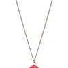 And Mary Toadstool Necklace Red