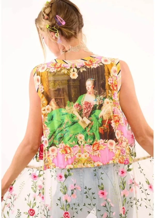 Aratta Madame Pompadour Maxi Duster Pink