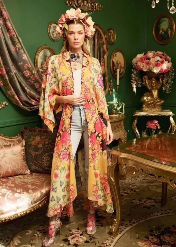 Aratta Primavera Kimono Multicolour