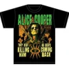 Band Shirts Alice Cooper Graveyard T-Shirt Black