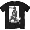 Band Shirts Bob Dylan Blowing In The Wind T-Shirt Black