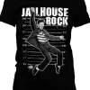 Band Shirts Elvis Presley Jailhouse Rock Girly T-Shirt Black
