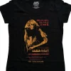 Band Shirts Janis Joplin Madison Square Garden Girly T-Shirt Black