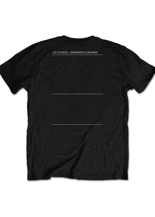 Band Shirts Joy Division Unknown Pleasures T-Shirt Black