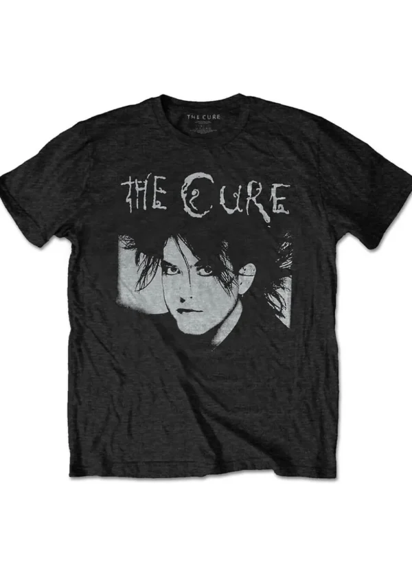 Band Shirts The Cure Robert Illustration T-Shirt Black