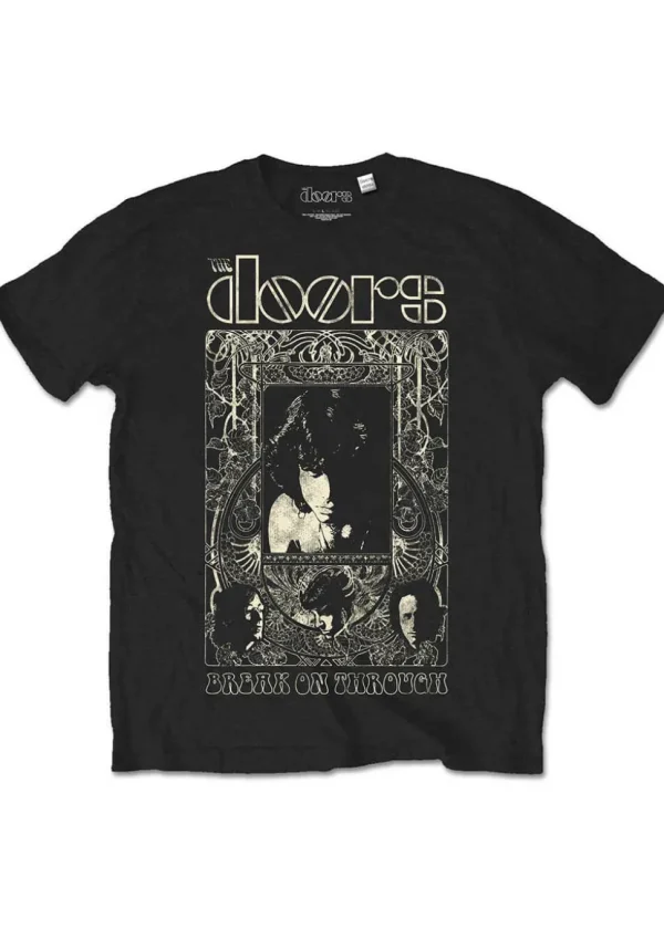 Band Shirts The Doors Nouveau T-Shirt Black