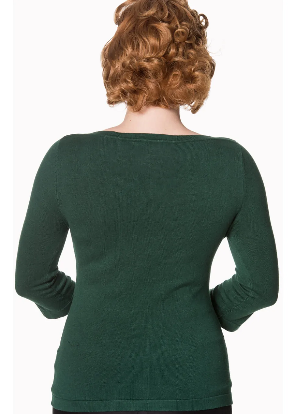 banned_addicted_s_jumper__2.webp Banned Addicted 50's Jumper Forest Green
