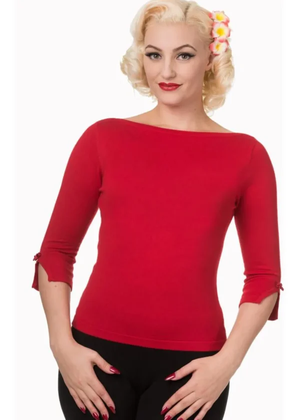 Banned Addicted Sweater Red