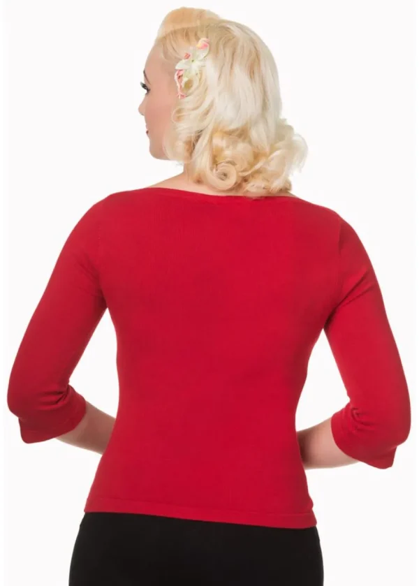 Banned Addicted Sweater Red