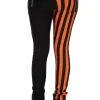 Banned Alternative Damage Striped Trousers Orange Black