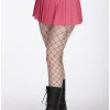Banned Alternative Darkdoll Mini Skirt Fuchsia