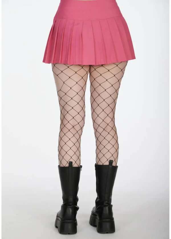 Banned Alternative Darkdoll Mini Skirt Fuchsia