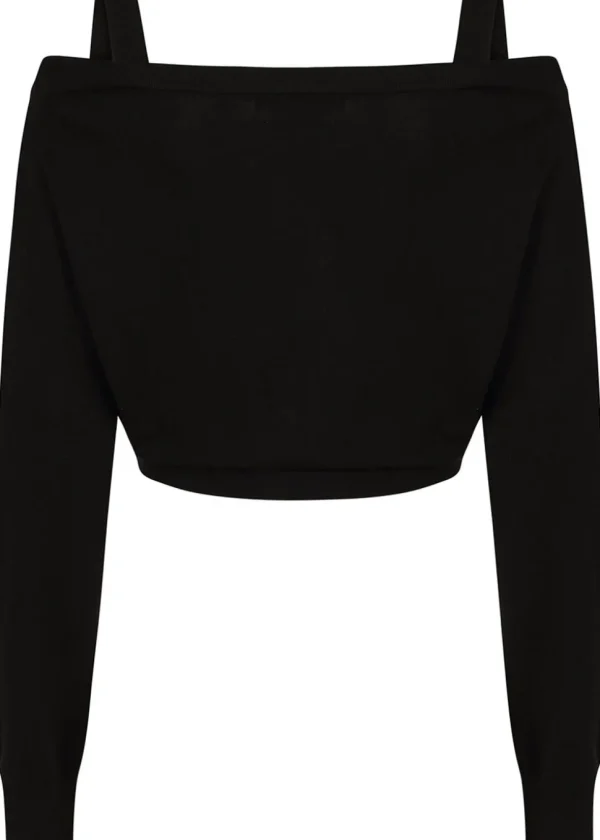 Banned Alternative Ligeia Skeleton Cardigan Black