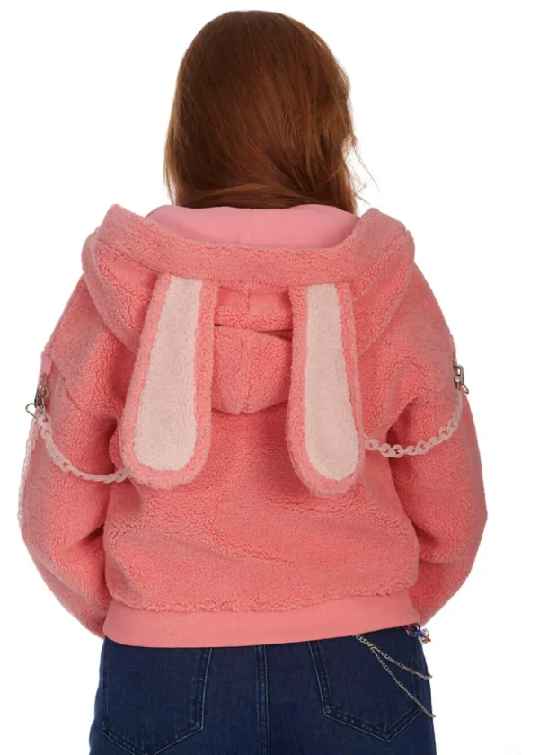 Banned Alternative Vinnie The Bunny Hoodie Pink