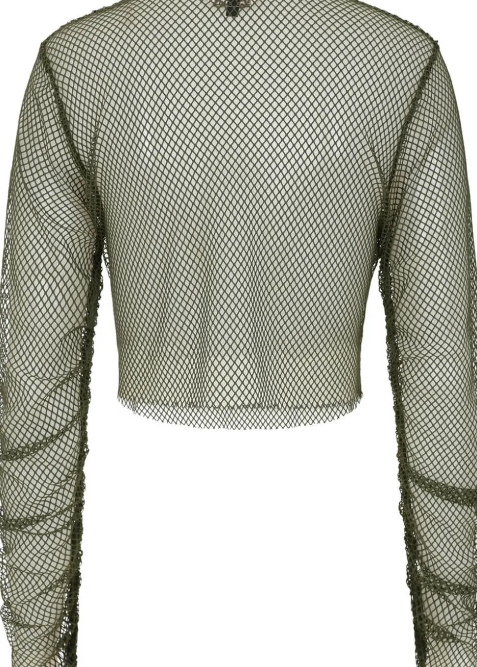 banned_alternative_zoey_f_3.webp Banned Alternative Zoey Fishnet Top Army Green