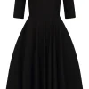 Banned Amalia 50's Swing Dress Black