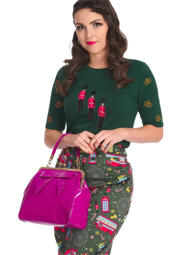 Banned American Vintage Handbag Fuchsia