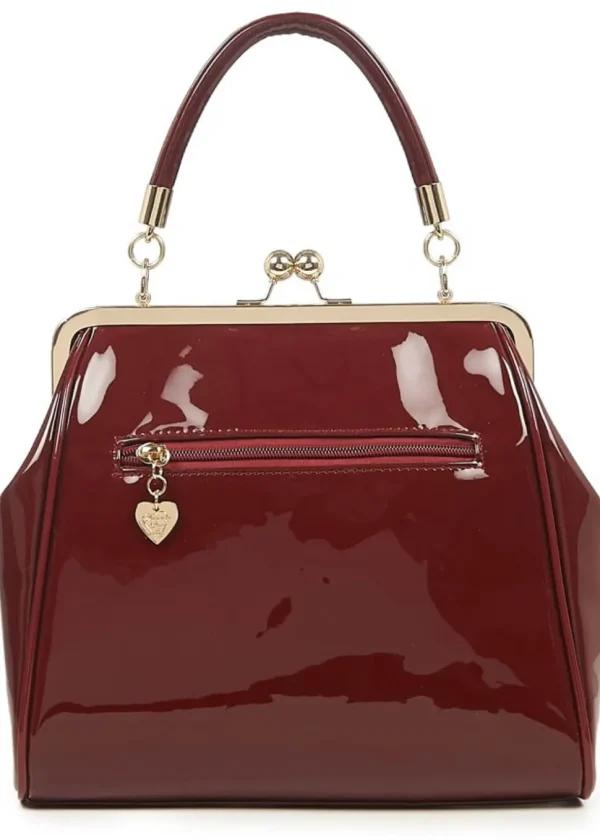 Banned American Vintage 50's Handbag Burgundy