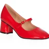 Banned Annie Patent Mary Jane 60's Pumps Red