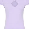 Banned Be Free Jersey Top Lilac