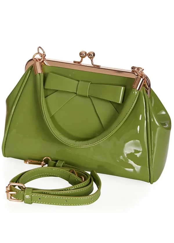 Banned California Nights 50's Bag Apple Green
