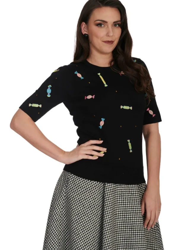 Banned Candy 50's Jumper Black