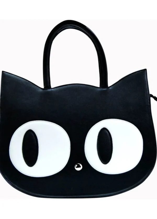 Banned Cat in the Bag Shoulder Bag Black
