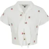 Banned Cherry Vibes Blouse White