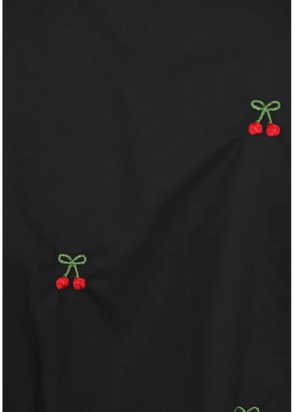 Banned Cherry Vibes Blouse Black