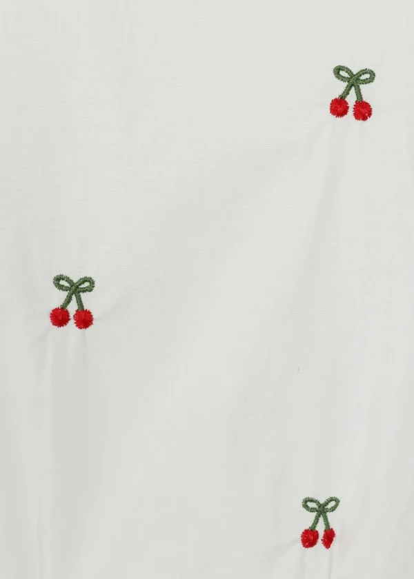 Banned Cherry Vibes Blouse White