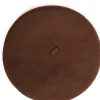 Banned Claire Vintage 50's Beret Coffee Brown