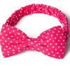 Banned Dionne Polkadot Bow 50's Headband Dark Pink