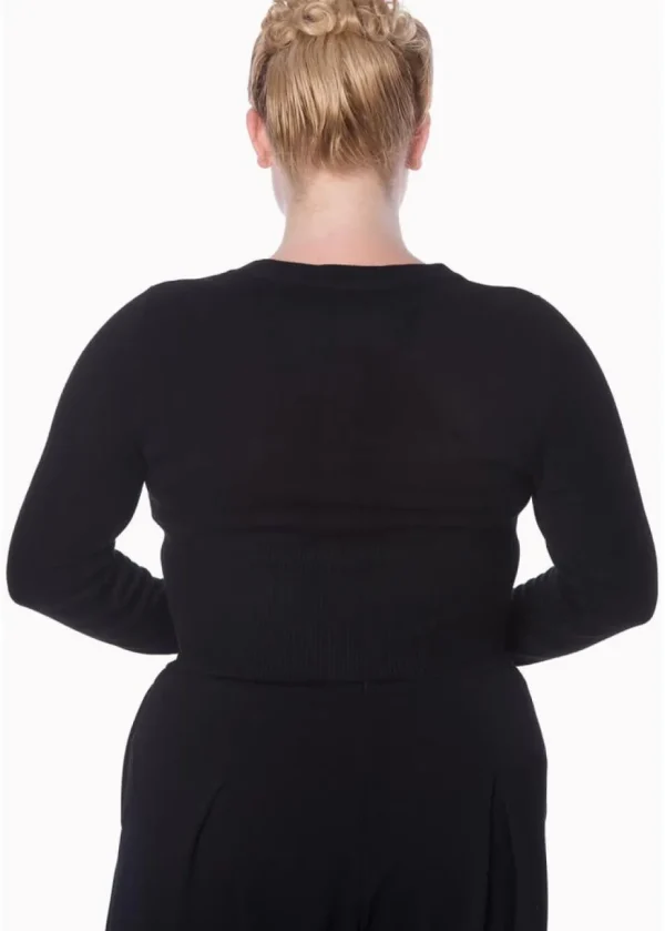Banned Dolly 50's Cardigan Black